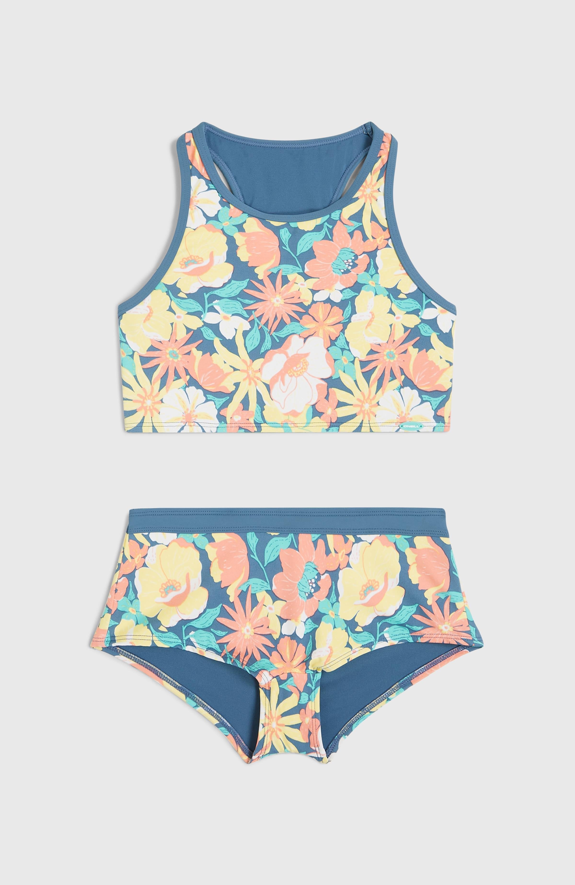 Cali Holiday Bikini Set Blue Santa Monica