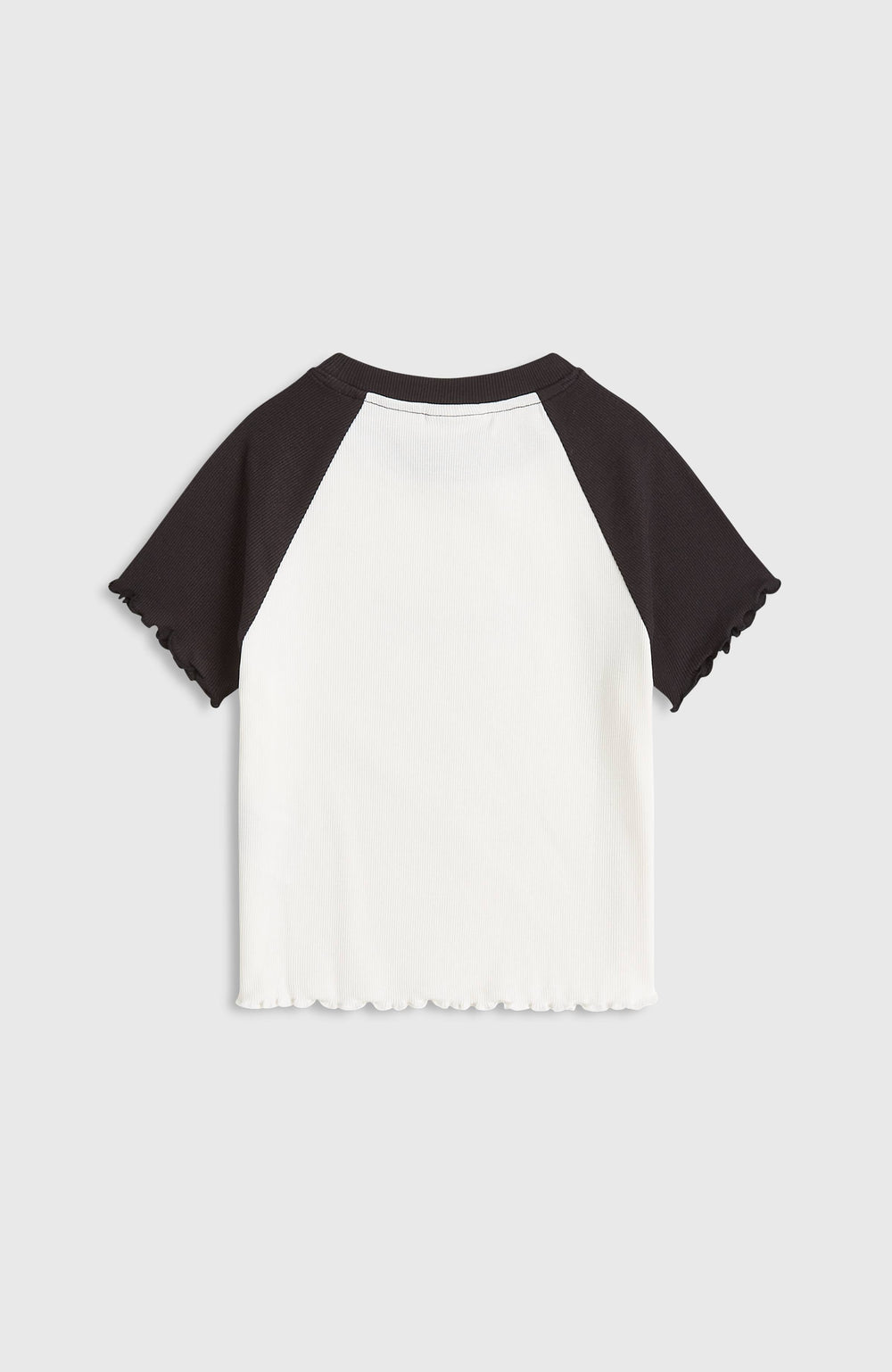 O'Neill Colour-Block Rib T-Shirt Snow White Colour Block