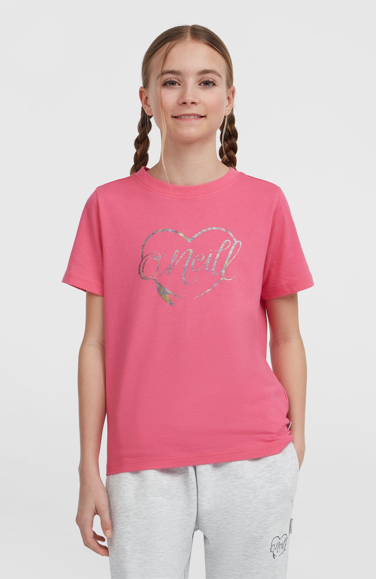 Essentials T-Shirt Carmine Rose