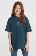 Back Print T-Shirt Alma Steel