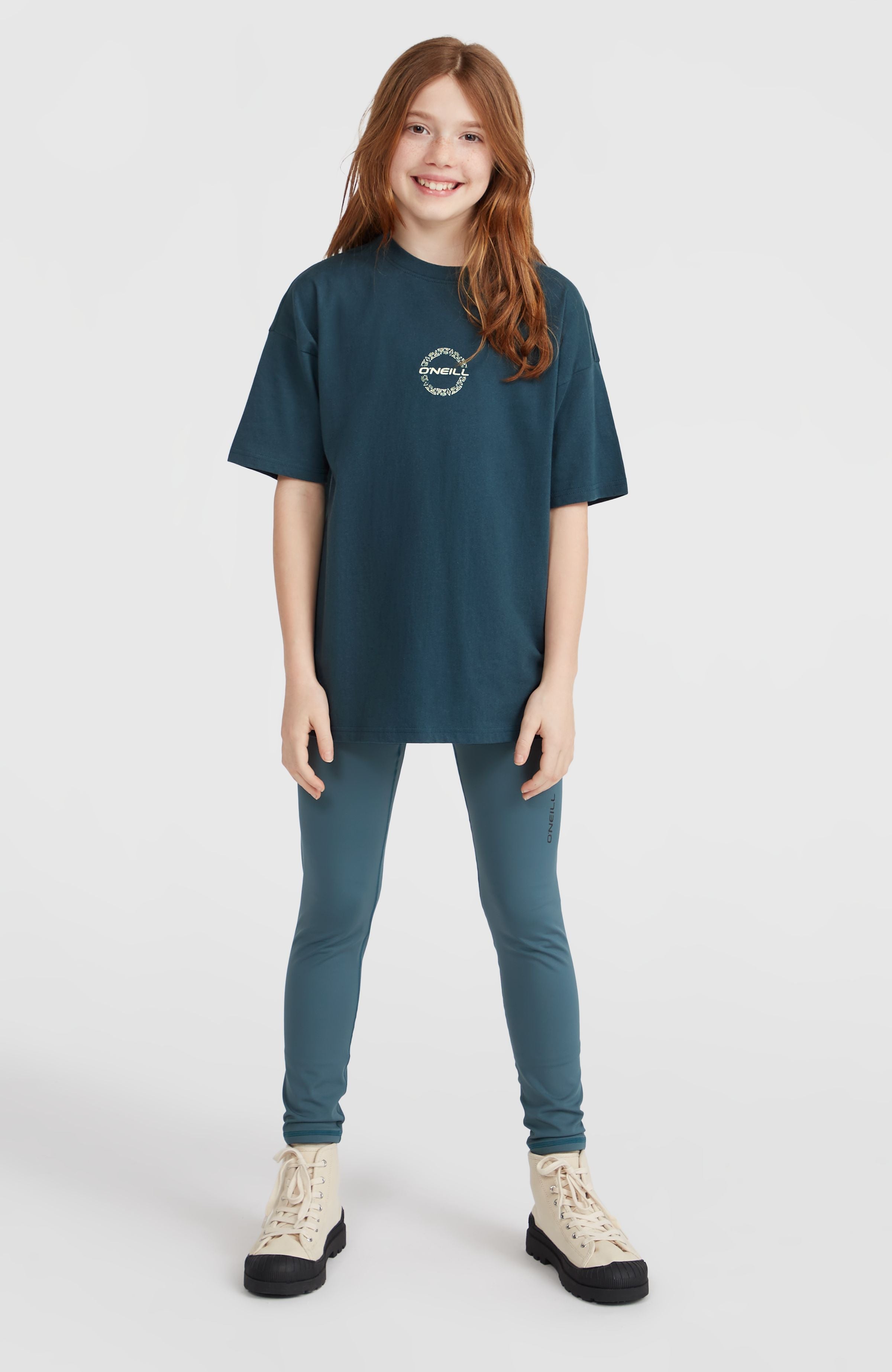Back Print T-Shirt Alma Steel