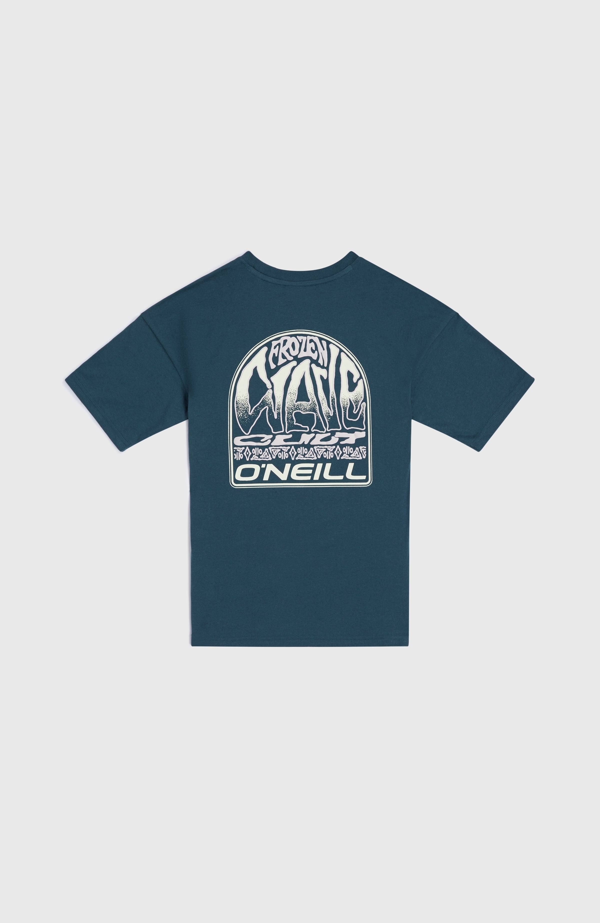 Back Print T-Shirt Alma Steel