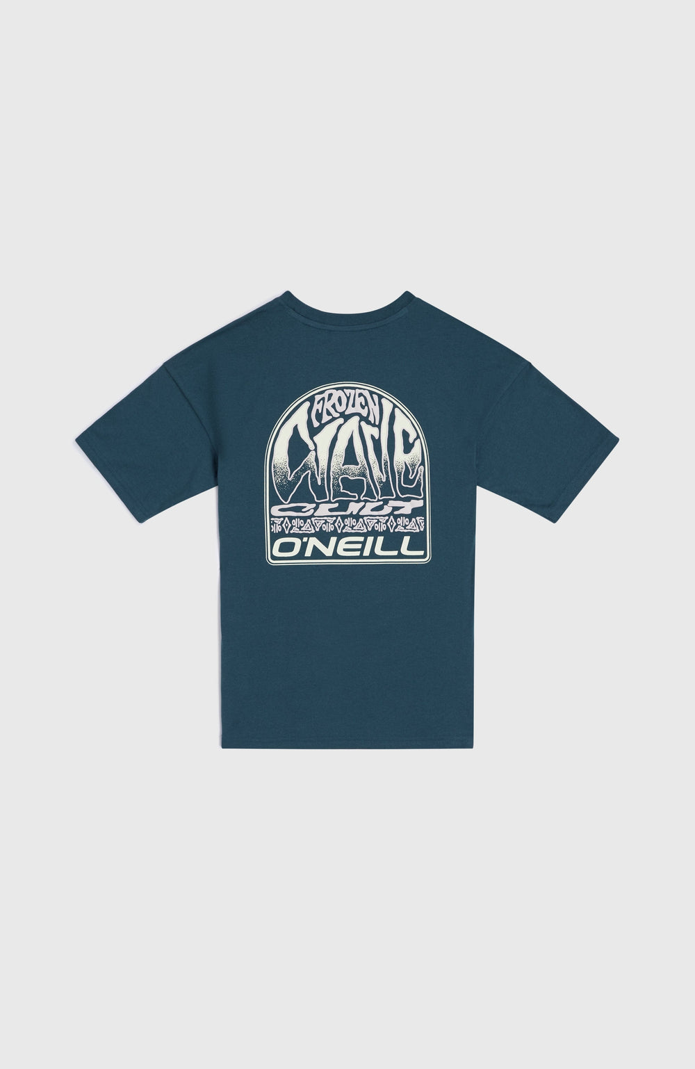 Back Print T-Shirt Alma Steel