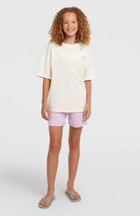 Essentials Script Sweatshorts Pale Lavender