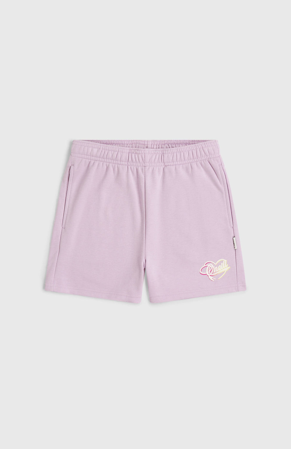 Essentials Script Sweatshorts Pale Lavender