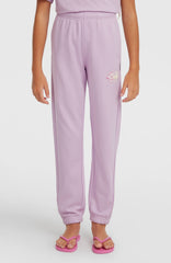 Essentials Script Sweatpants Pale Lavender