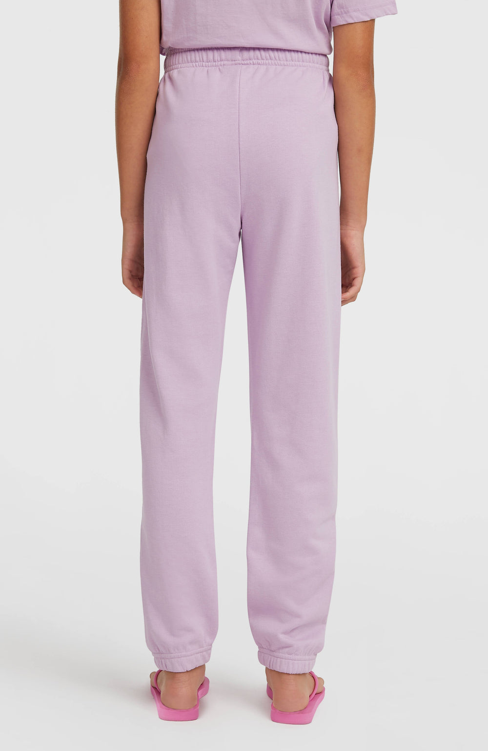 Essentials Script Sweatpants Pale Lavender