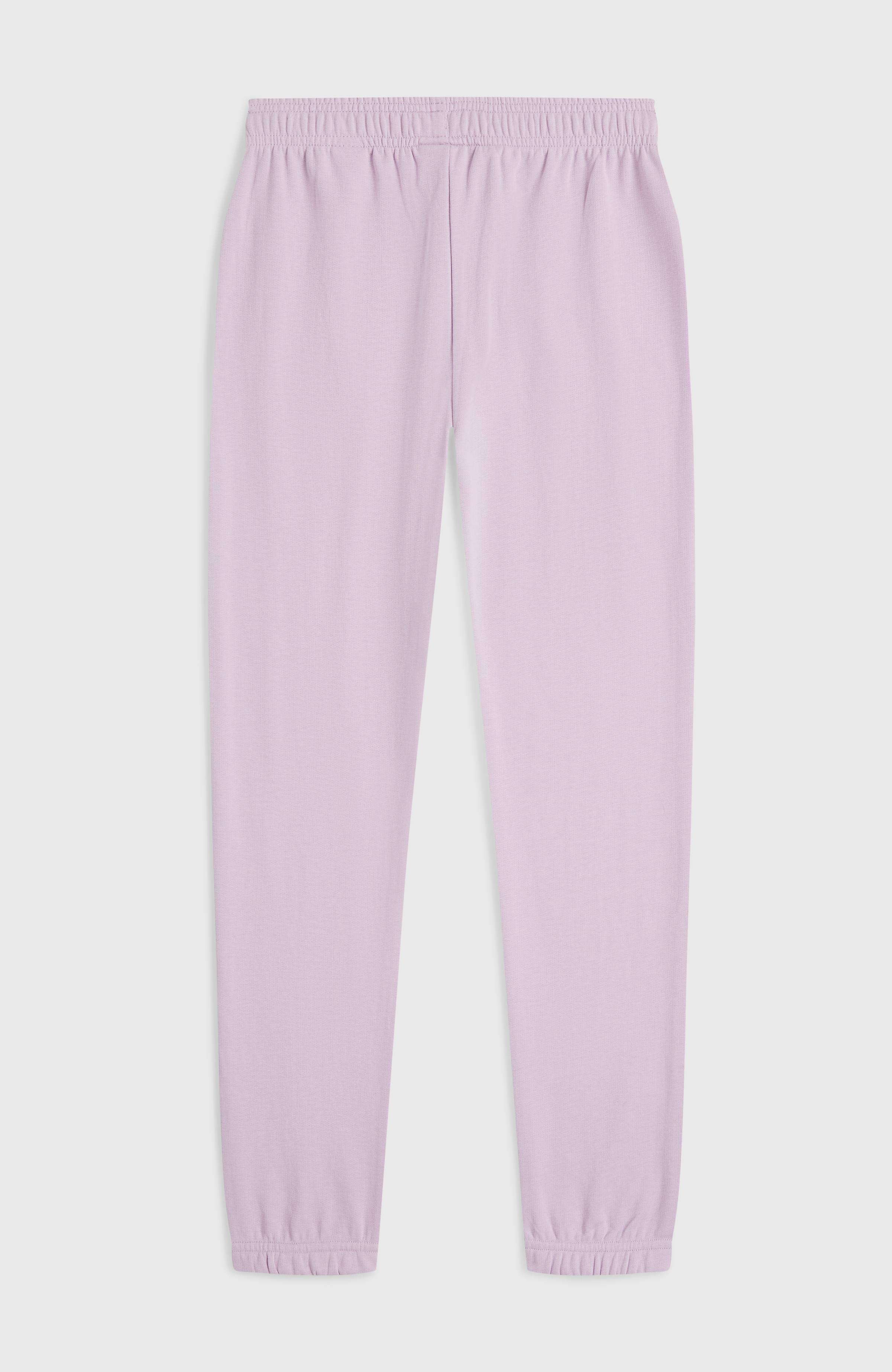 Essentials Script Sweatpants Pale Lavender