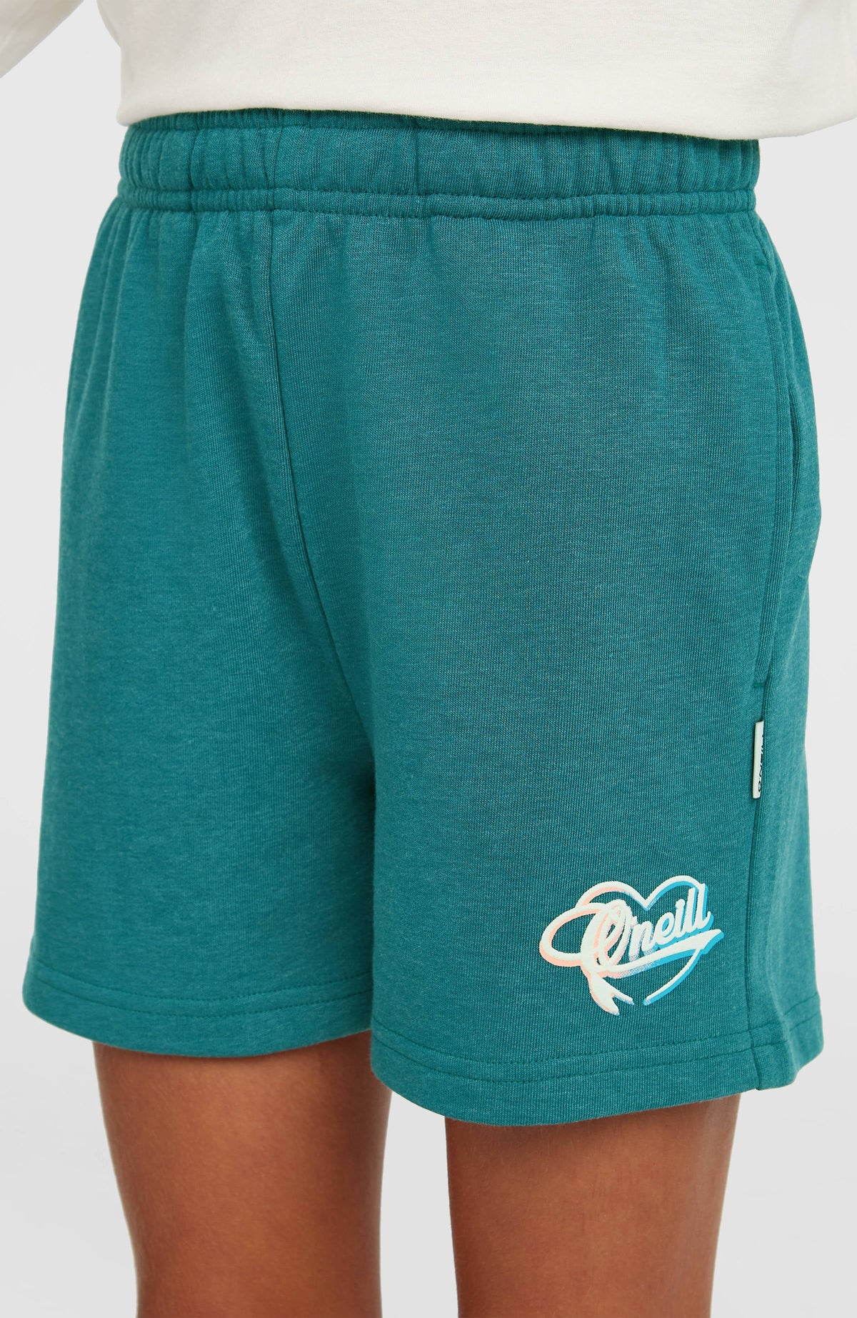 Essentials Script Sweatshorts Botanical Heat
