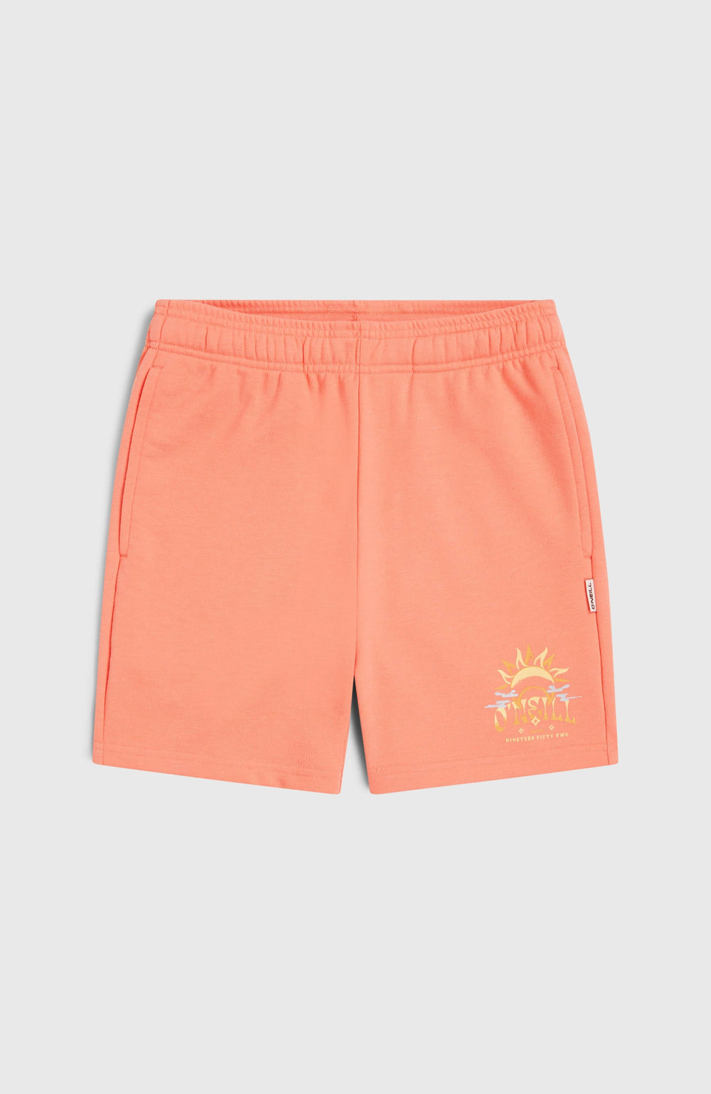 Heart Sweatshorts Coral Pink