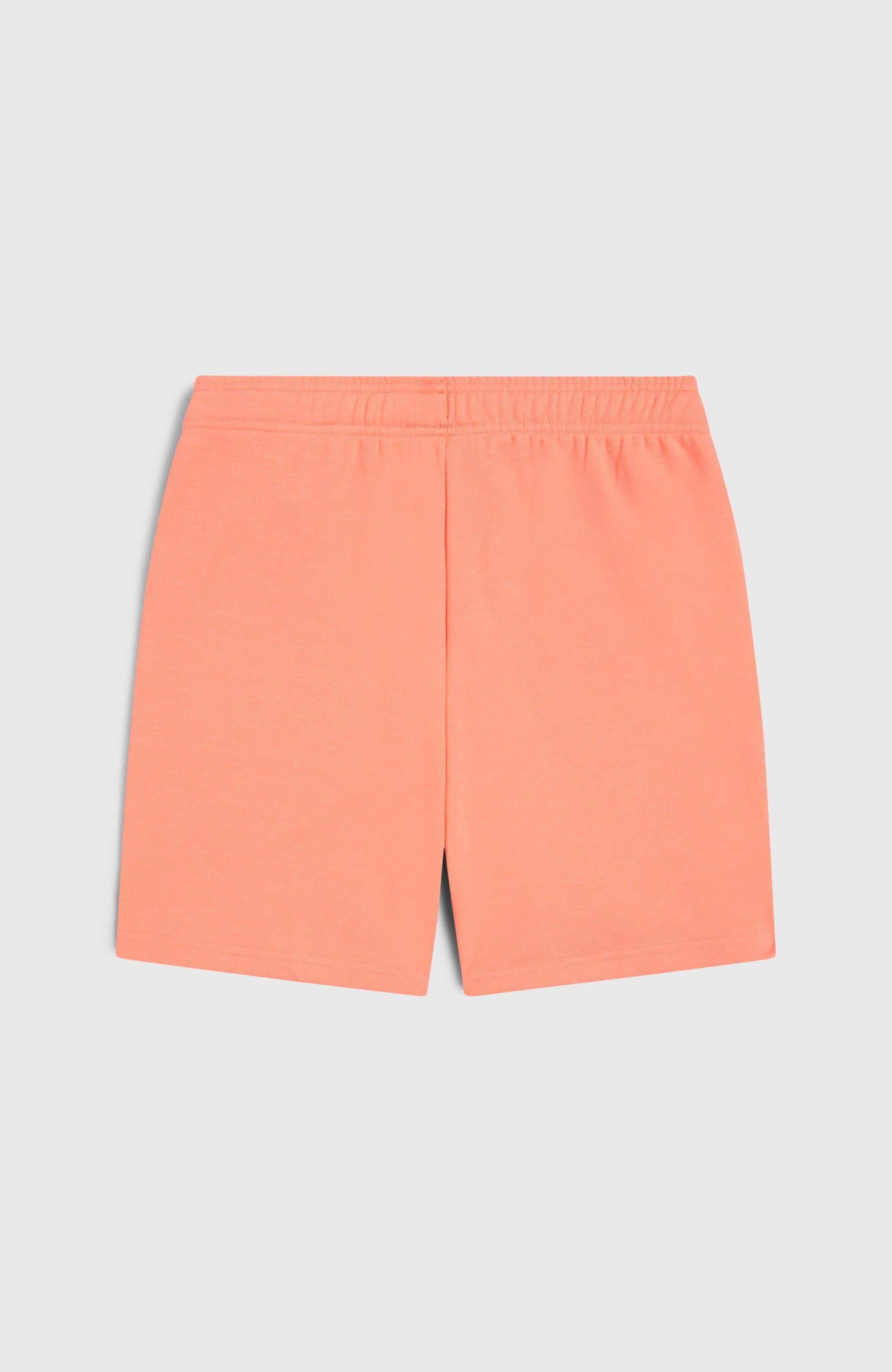 Heart Sweatshorts Coral Pink