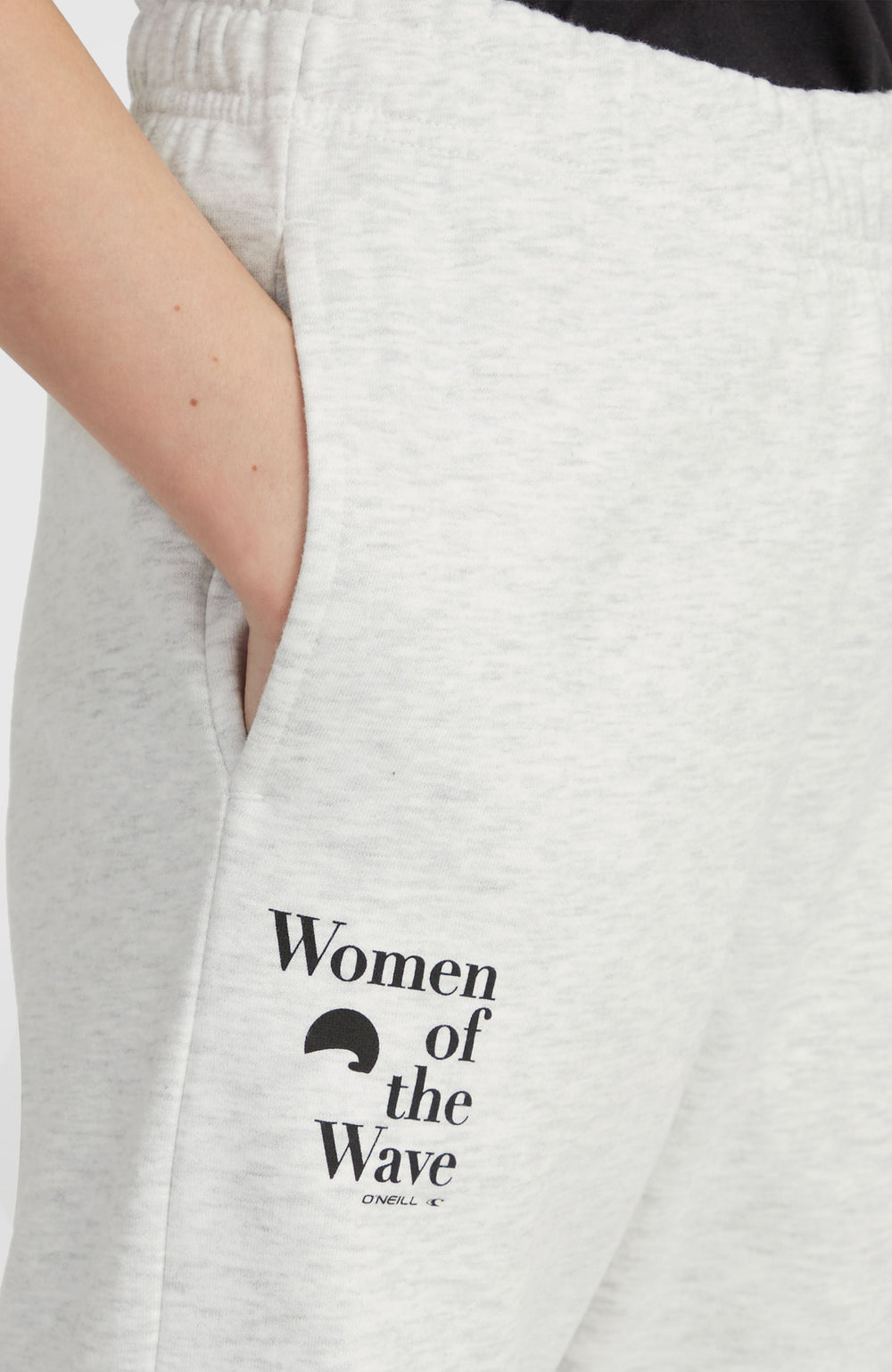 Women of the Wave Sweatpants White Melange
