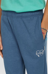 Script Sweatpants Copen Blue
