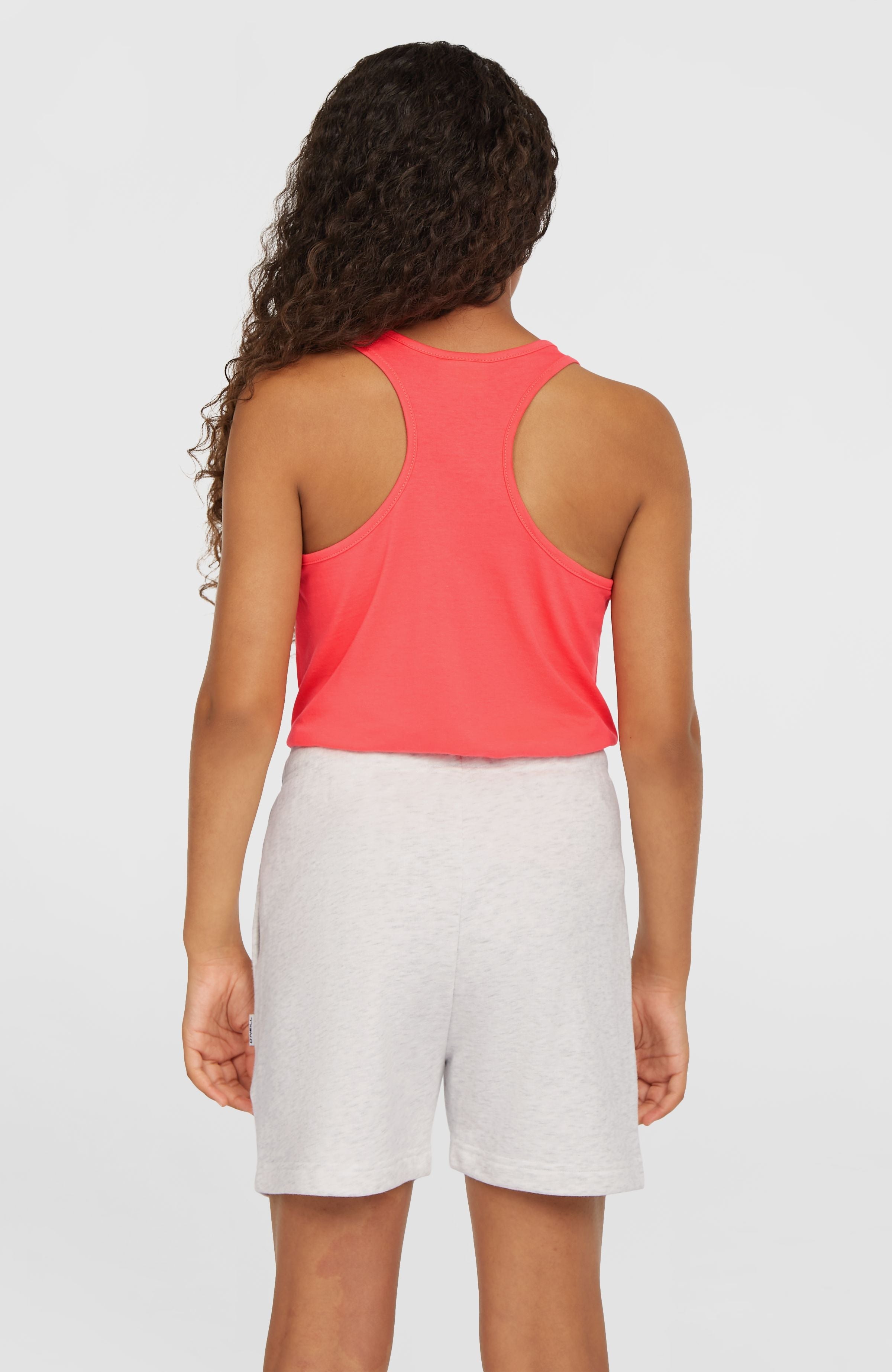 Heart Sweatshorts White Melange