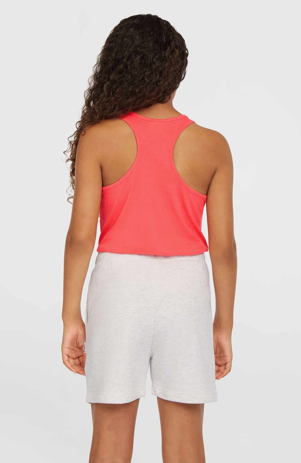 Heart Sweatshorts White Melange