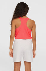 Heart Sweatshorts White Melange