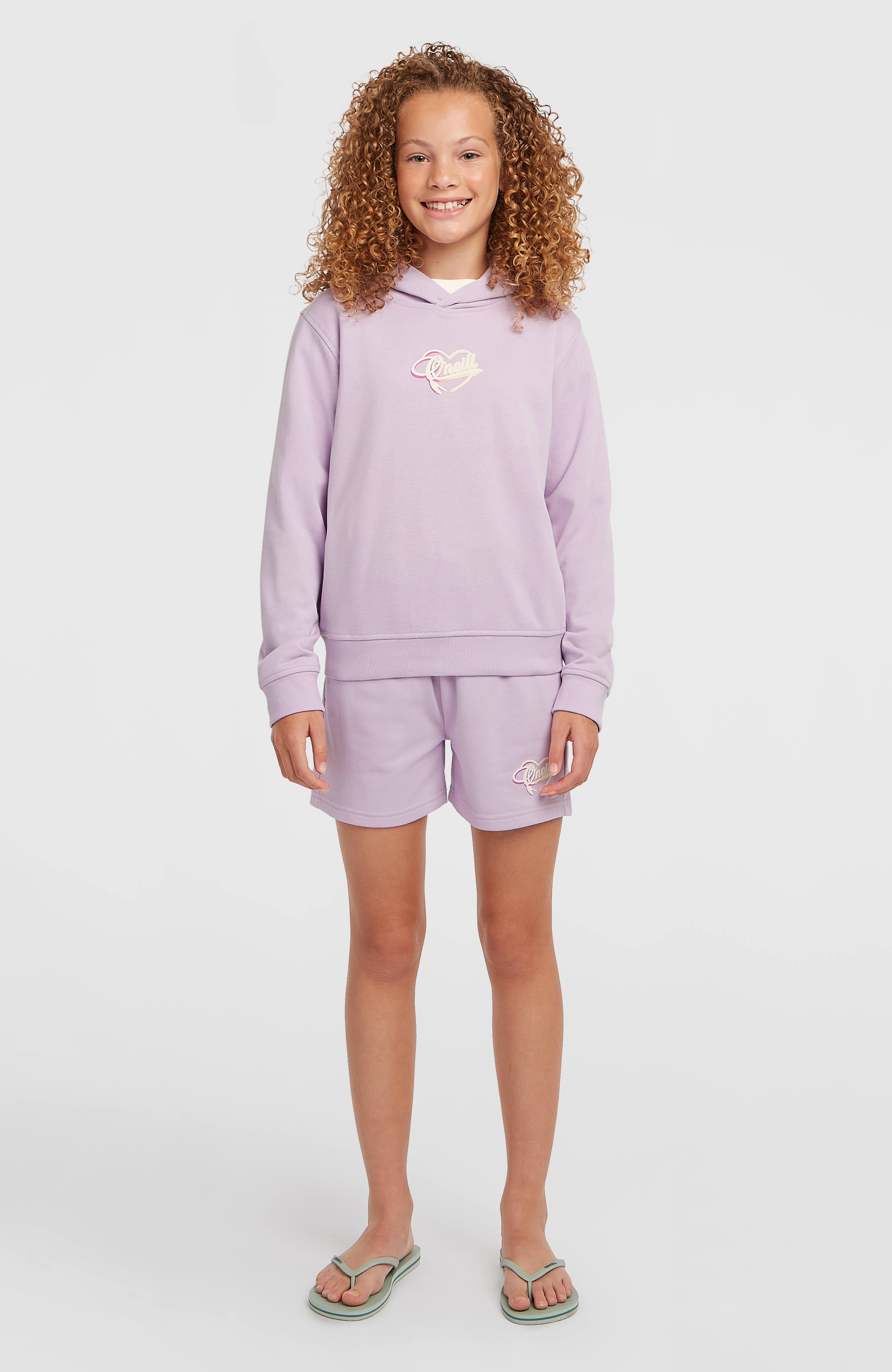 Essentials Script Hoodie Pale Lavender