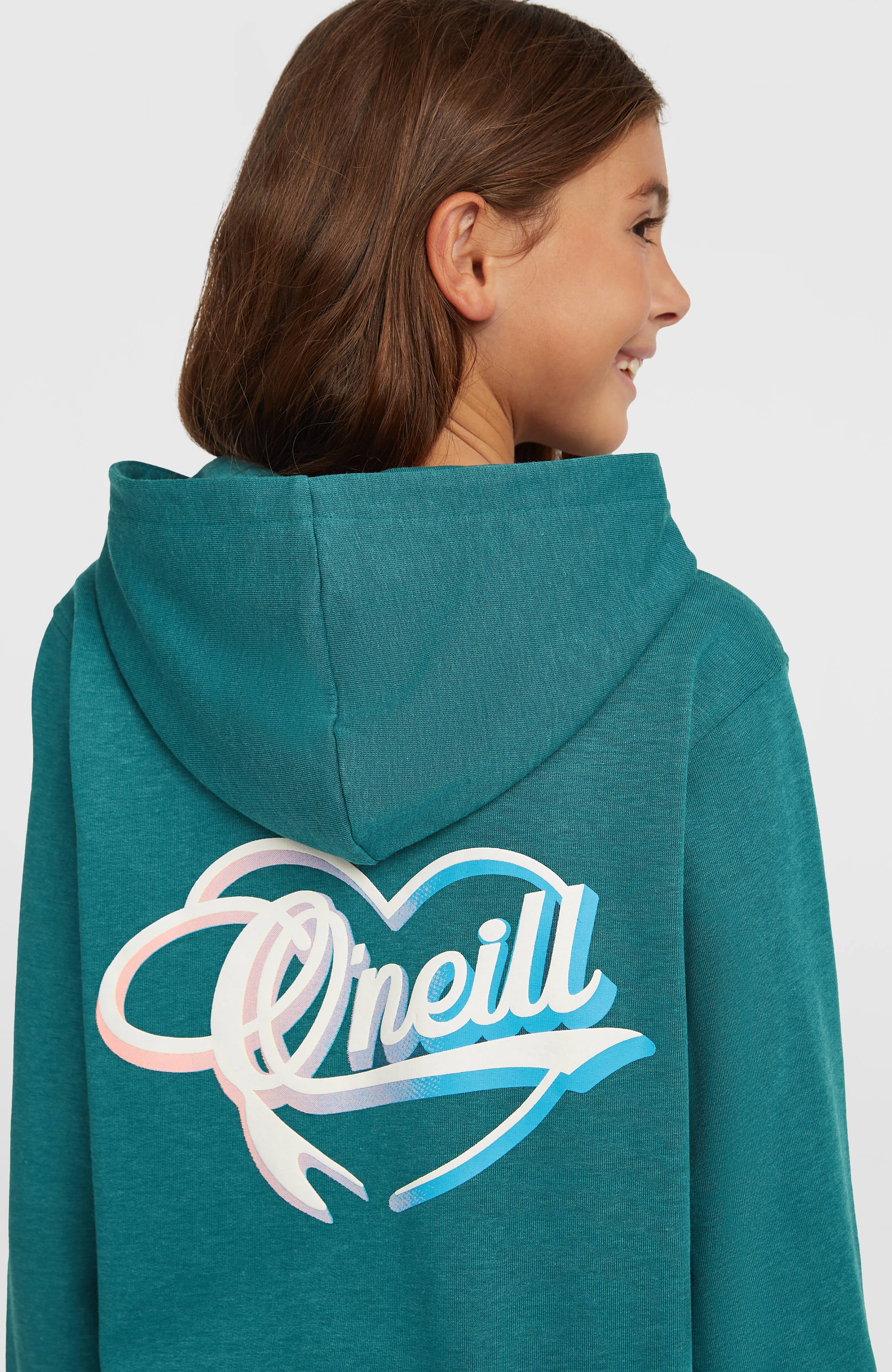 Essentials Script Hoodie Botanical Heat