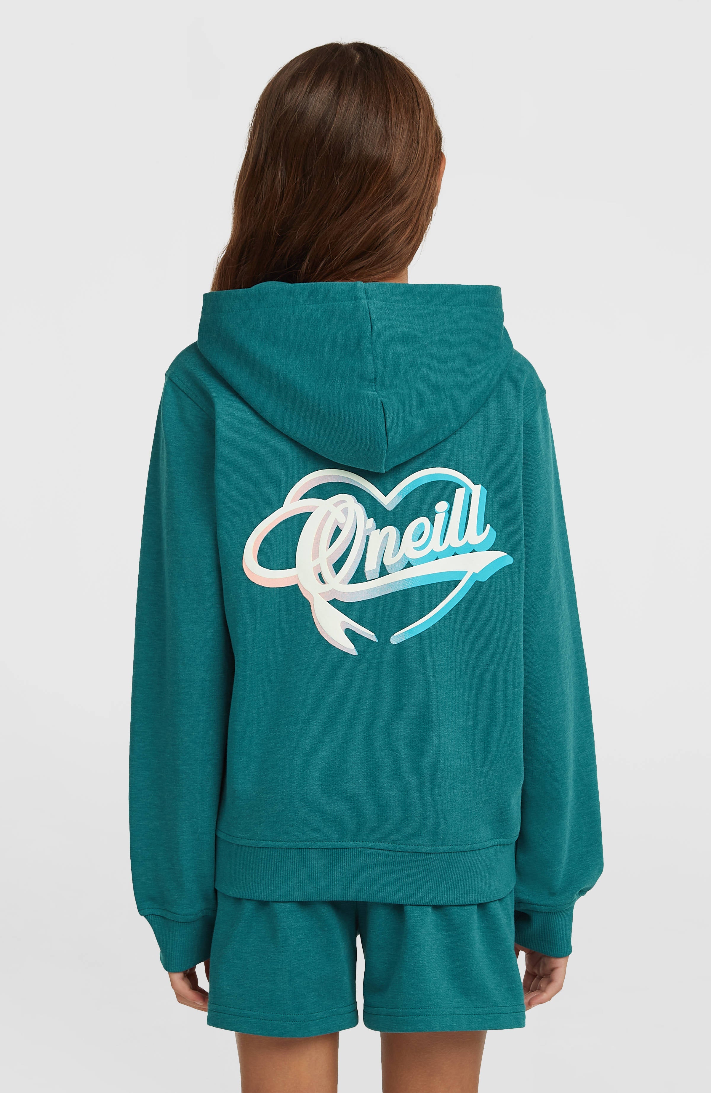Essentials Script Hoodie Botanical Heat