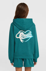 Essentials Script Hoodie Botanical Heat