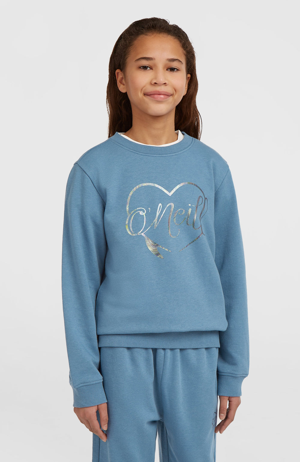 Essentials Crew Sweatshirt Mozart Blue