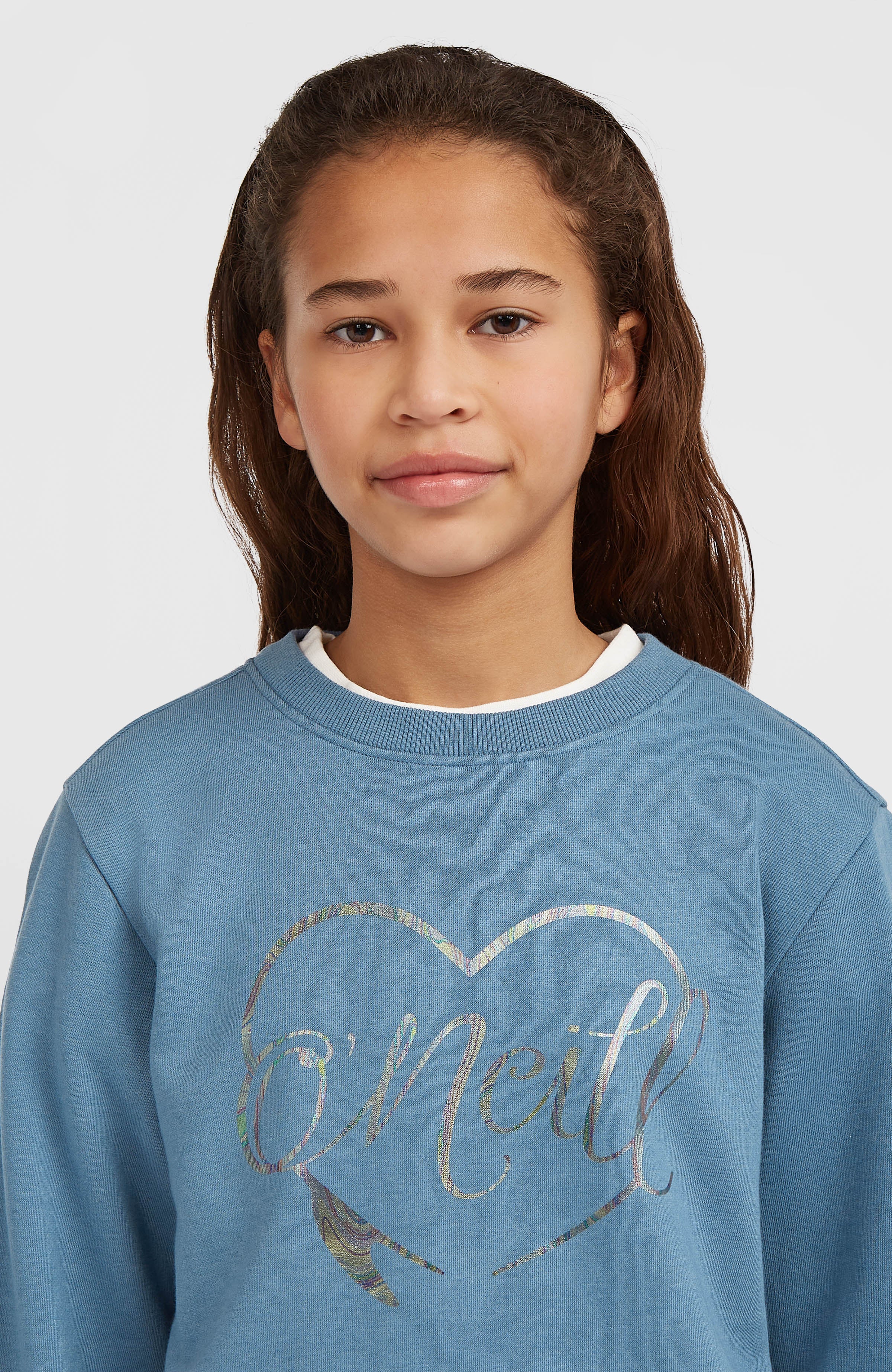Essentials Crew Sweatshirt Mozart Blue