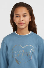Essentials Crew Sweatshirt Mozart Blue