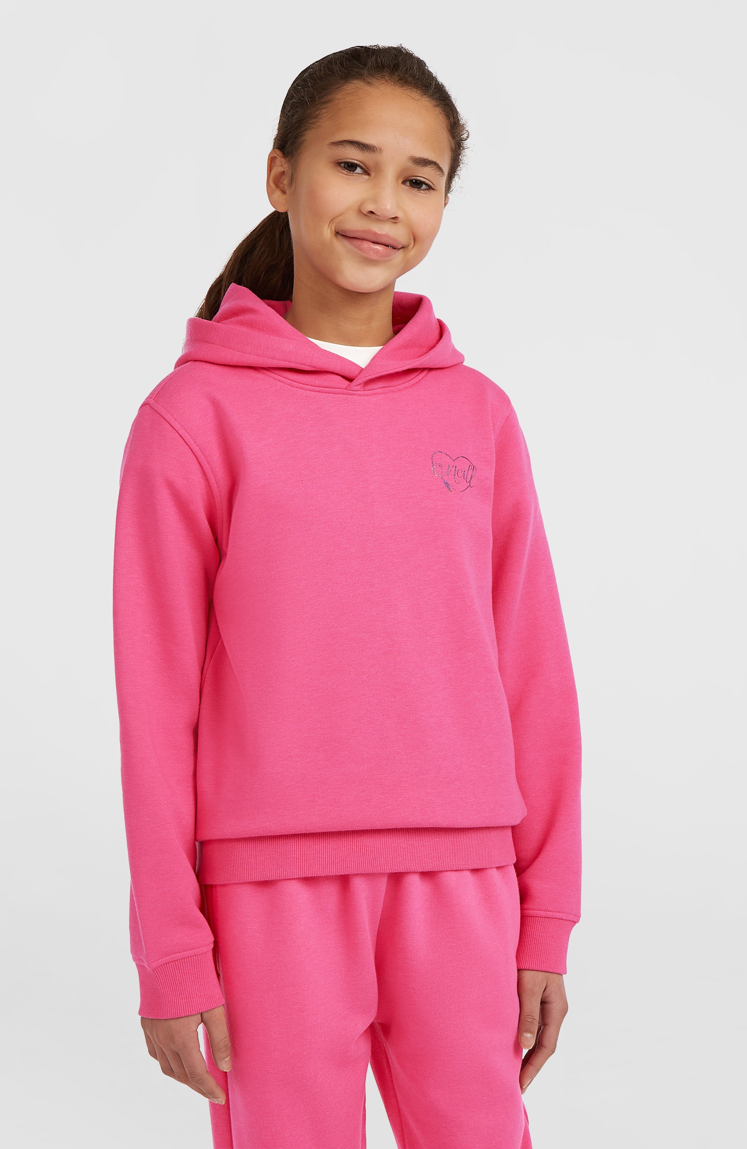 Essentials Hoodie Carmine Rose