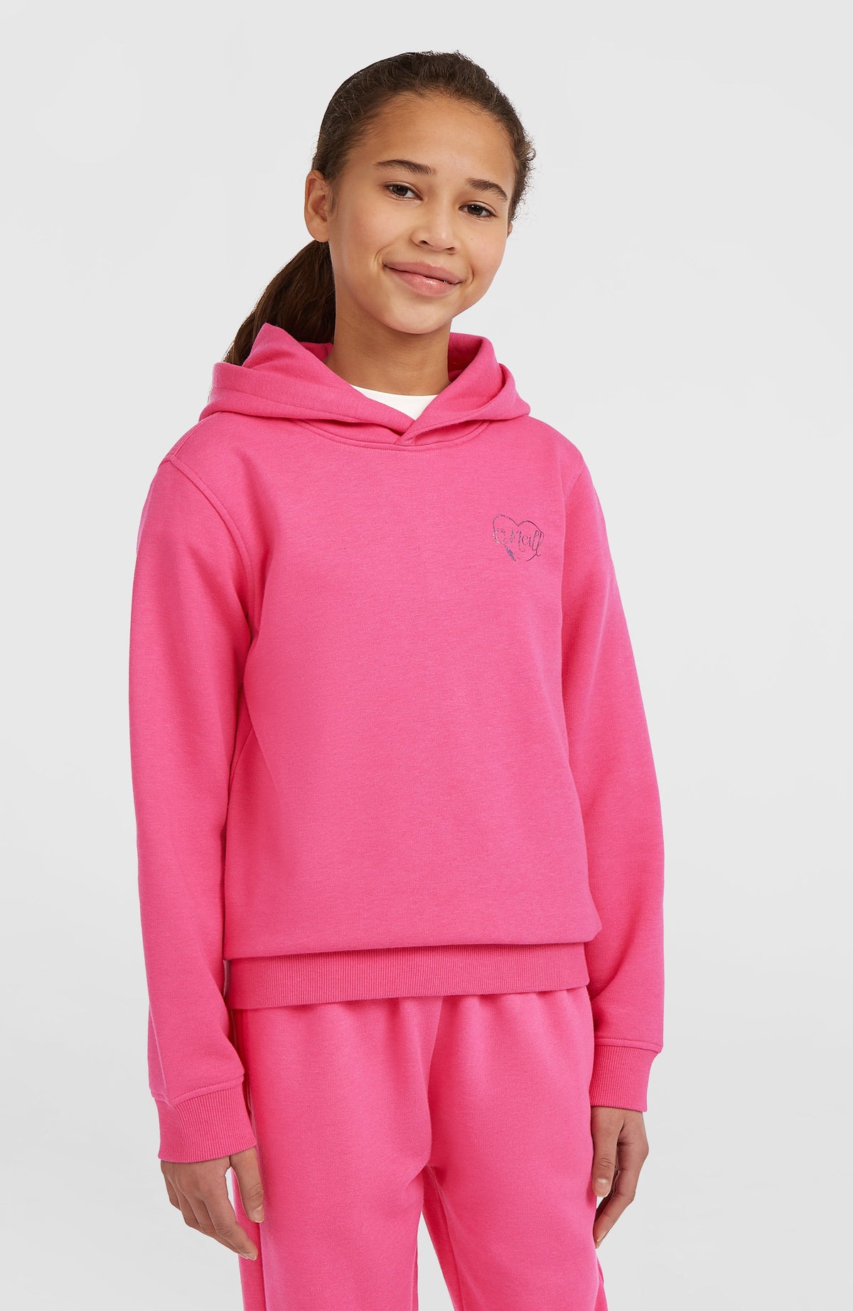 Essentials Hoodie Carmine Rose