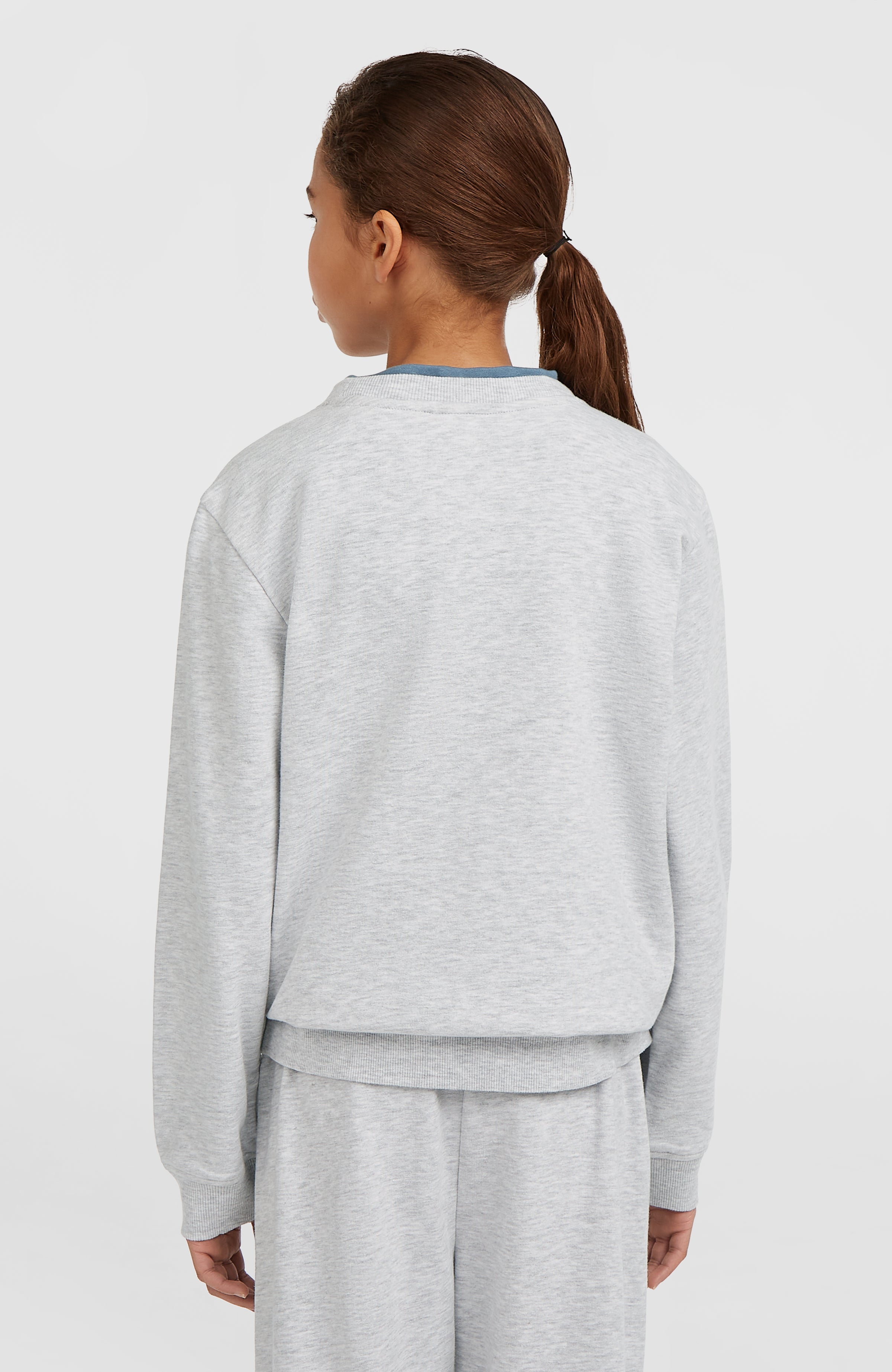 Essentials Crew Sweatshirt White Melange
