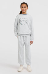 Essentials Crew Sweatshirt White Melange