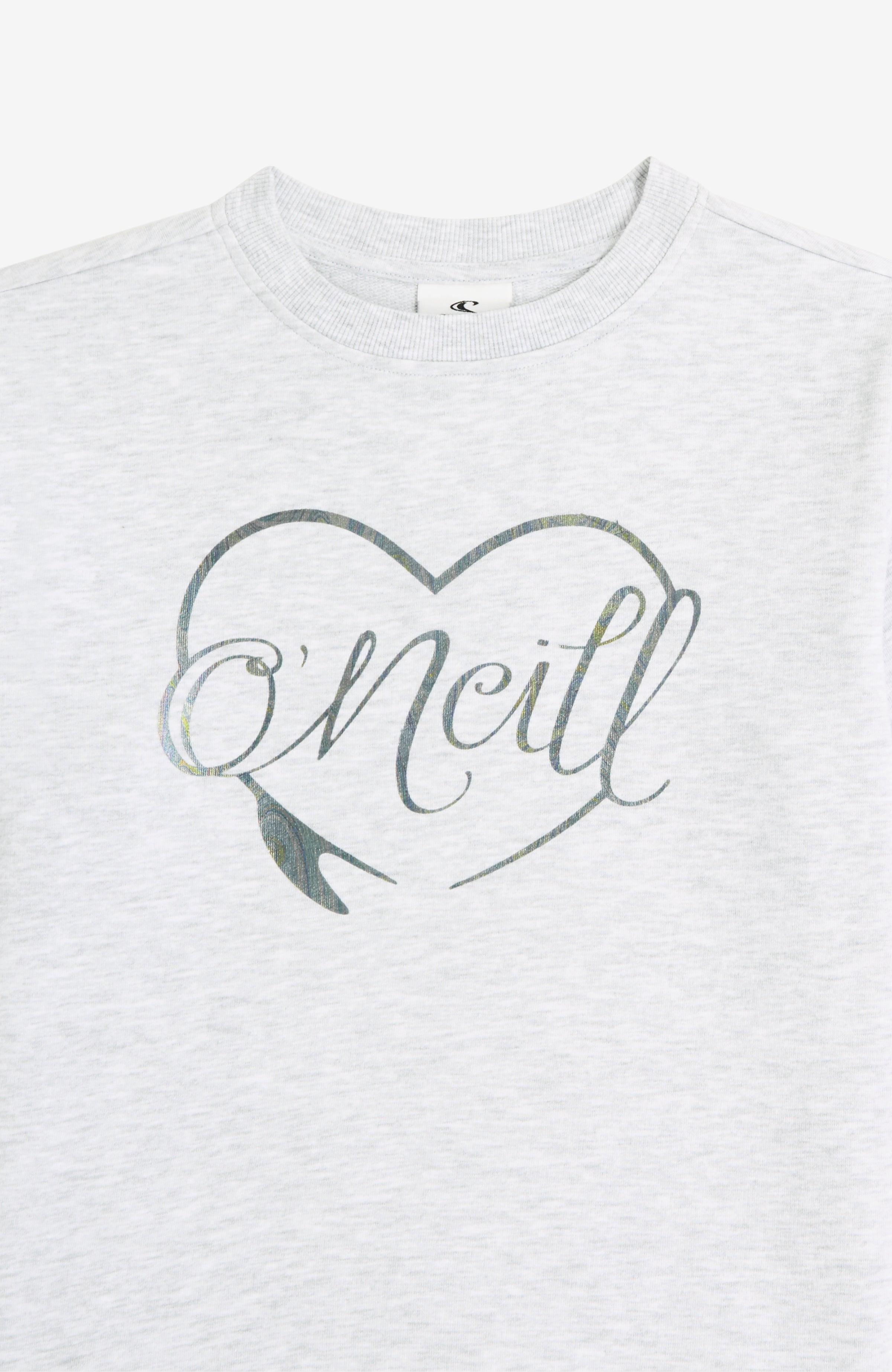 Essentials Crew Sweatshirt White Melange