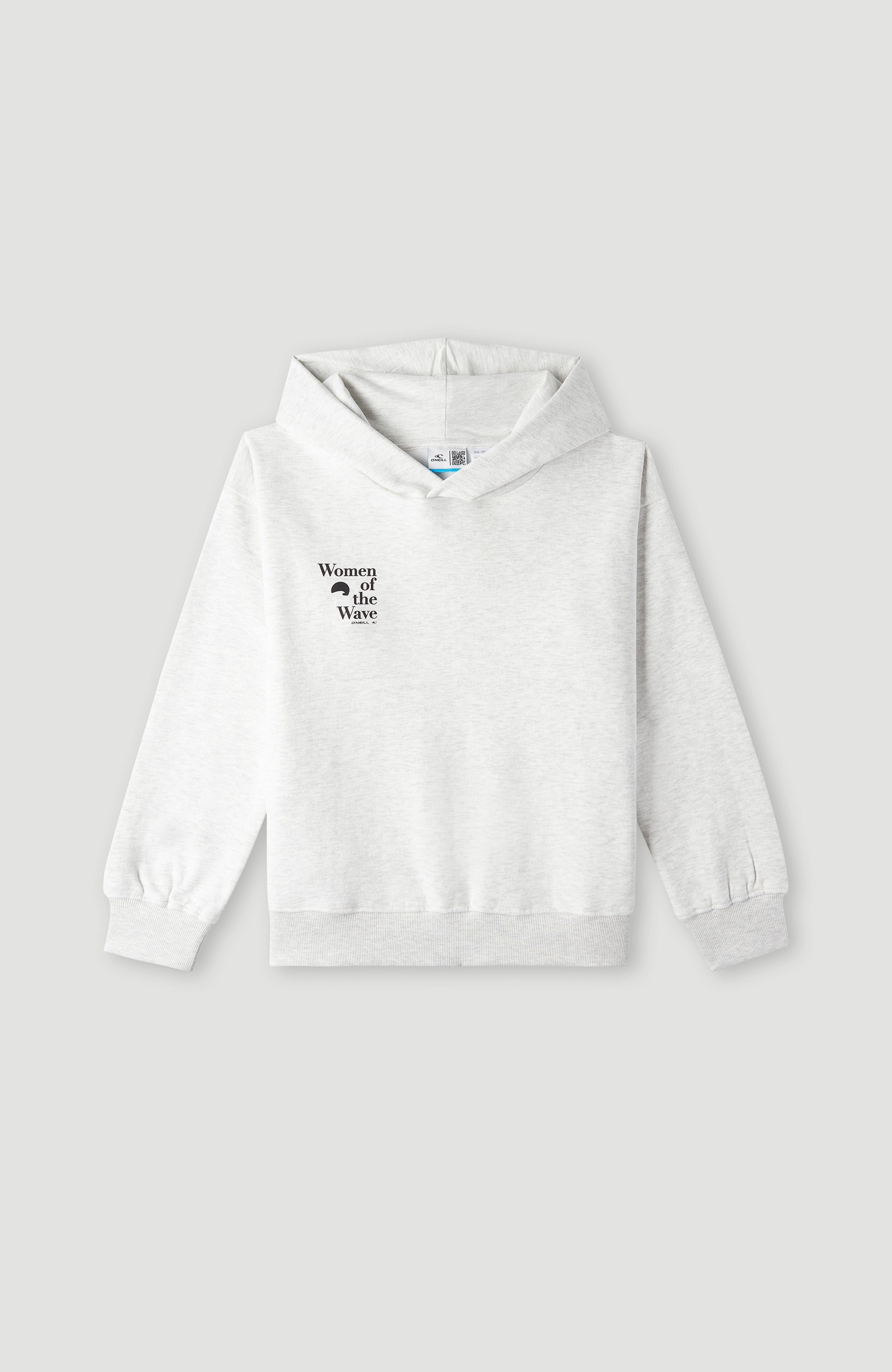 Women of the Wave Hoodie White Melange
