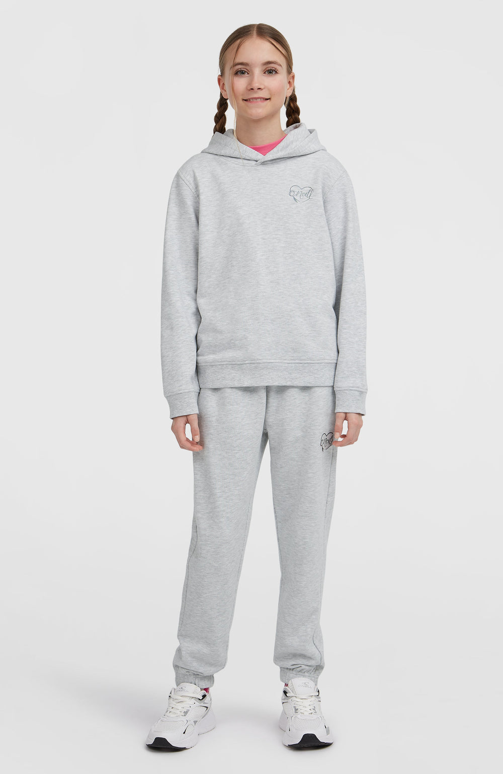 Essentials Hoodie White Melange
