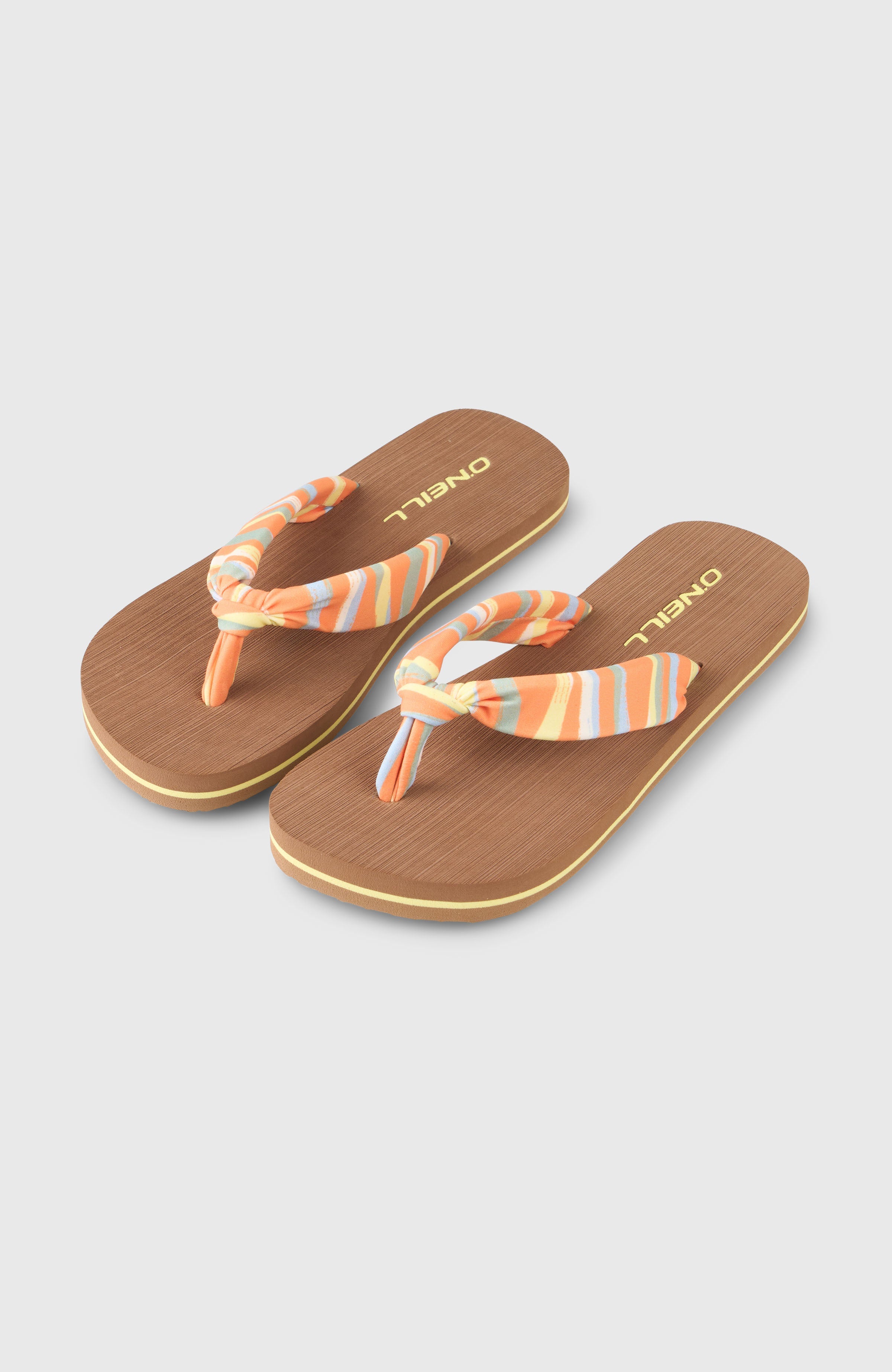Ditsy Sun Sandals Funky Peach Swirly