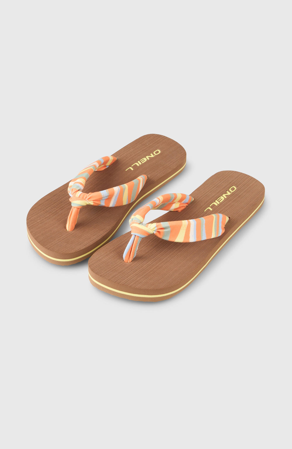 Ditsy Sun Sandals Funky Peach Swirly