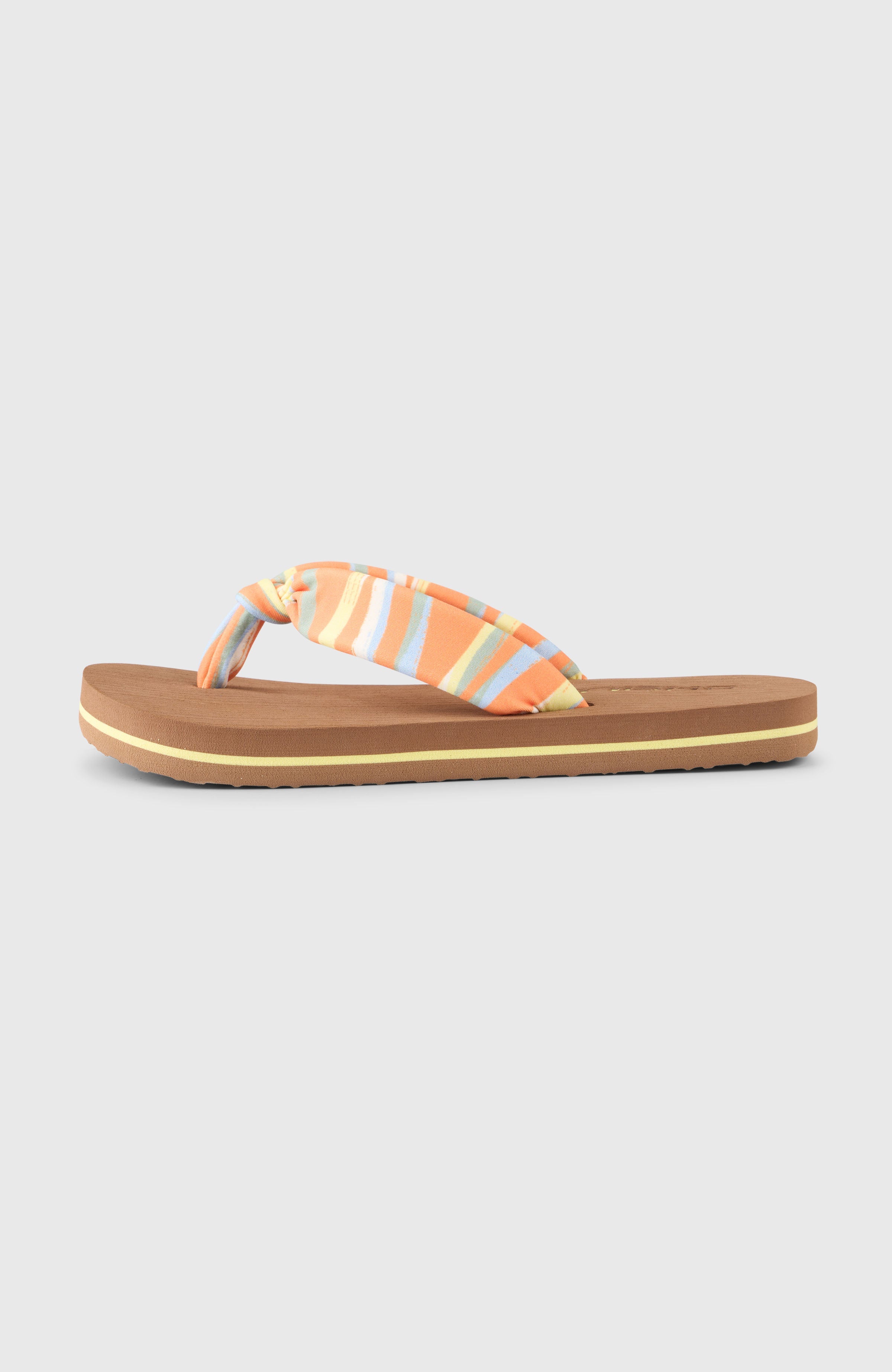 Ditsy Sun Sandals Funky Peach Swirly