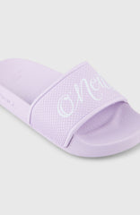 O'Neill Script Slides Pale Lavender