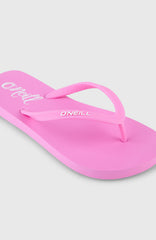 Profile Logo Sandals Electric Fuschia
