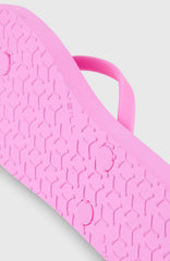 Profile Logo Sandals Electric Fuschia