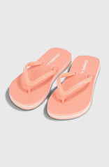 Profile Logo Sandals Coral Pink