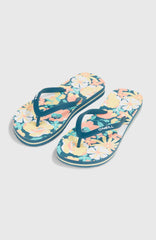 Profile Graphic Sandals Blue Santa Monica