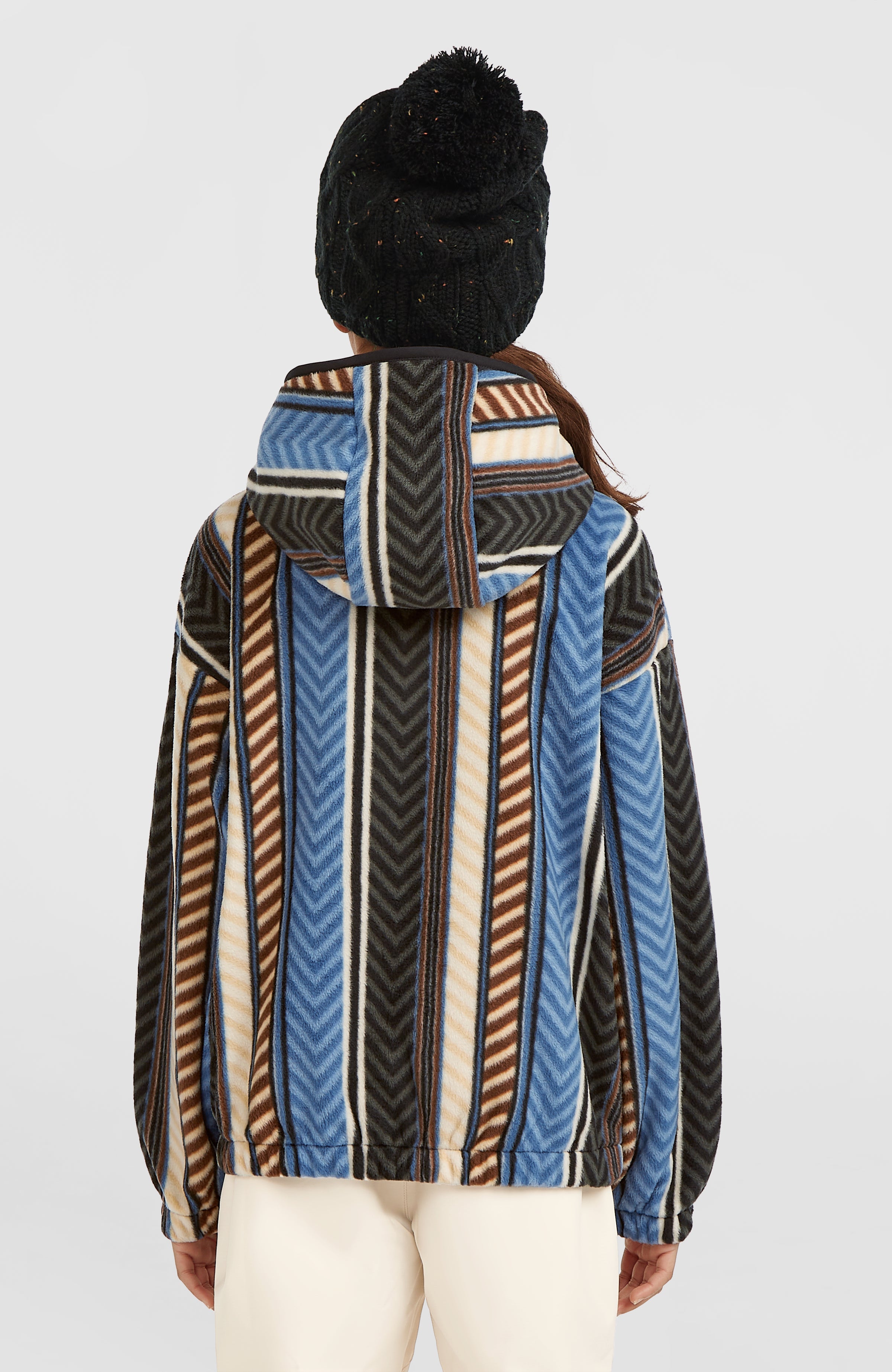 Superfleece Half-Zip Hoodie Blue Vintage O'Neill Stripe
