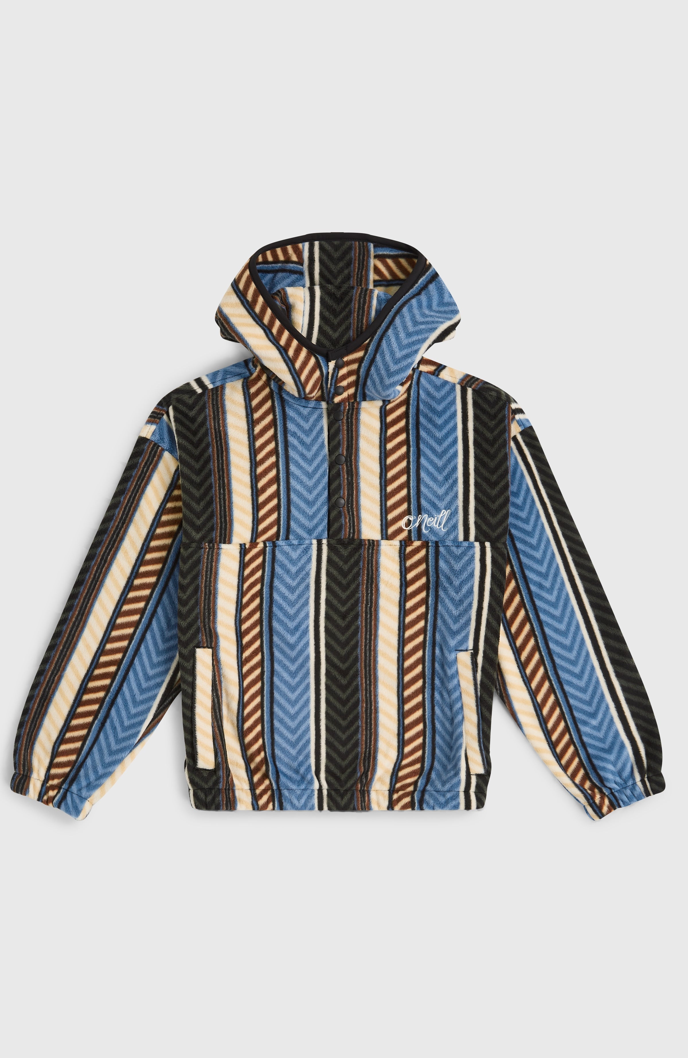 Superfleece Half-Zip Hoodie Blue Vintage O'Neill Stripe