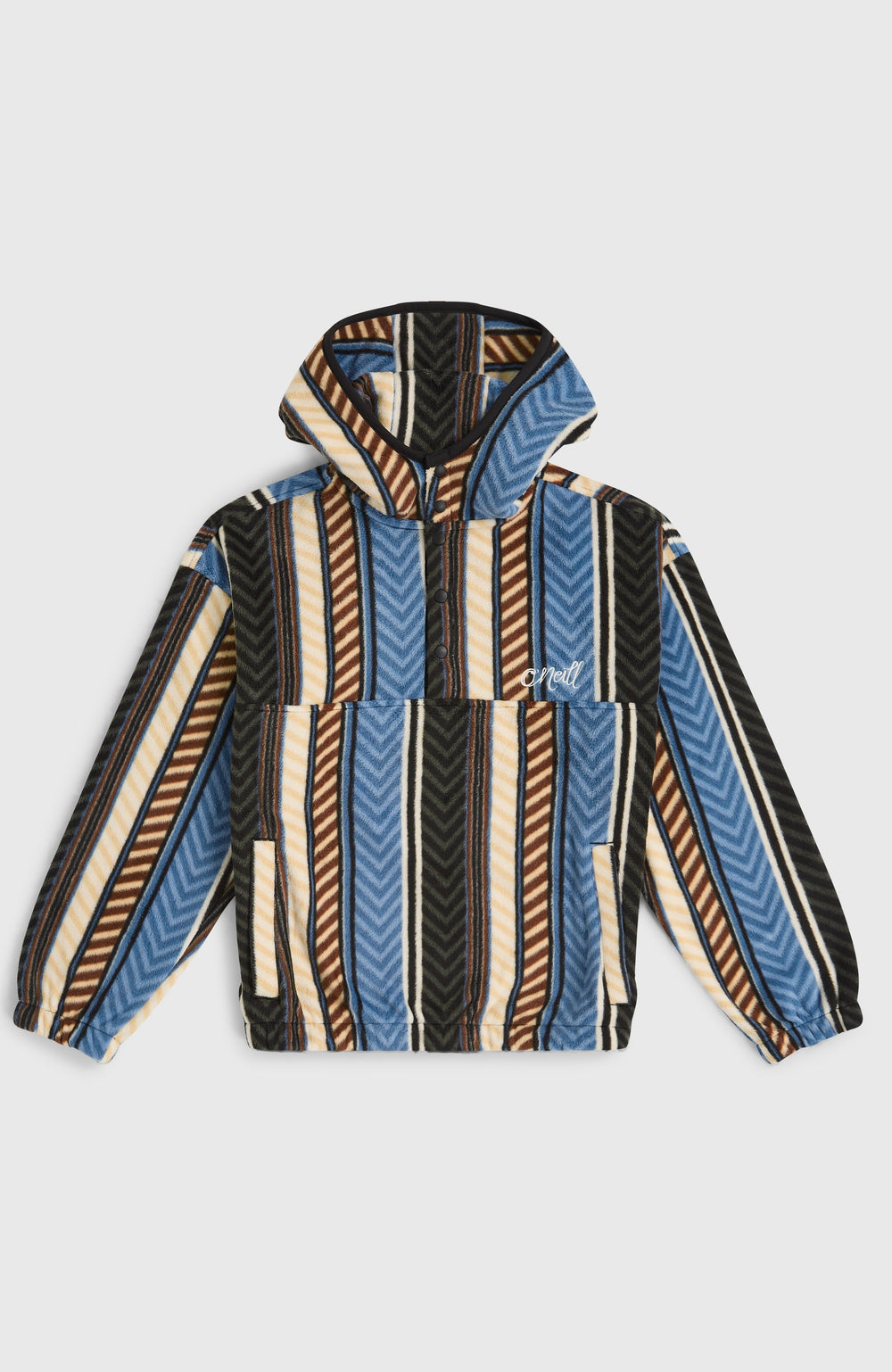 Superfleece Half-Zip Hoodie Blue Vintage O'Neill Stripe