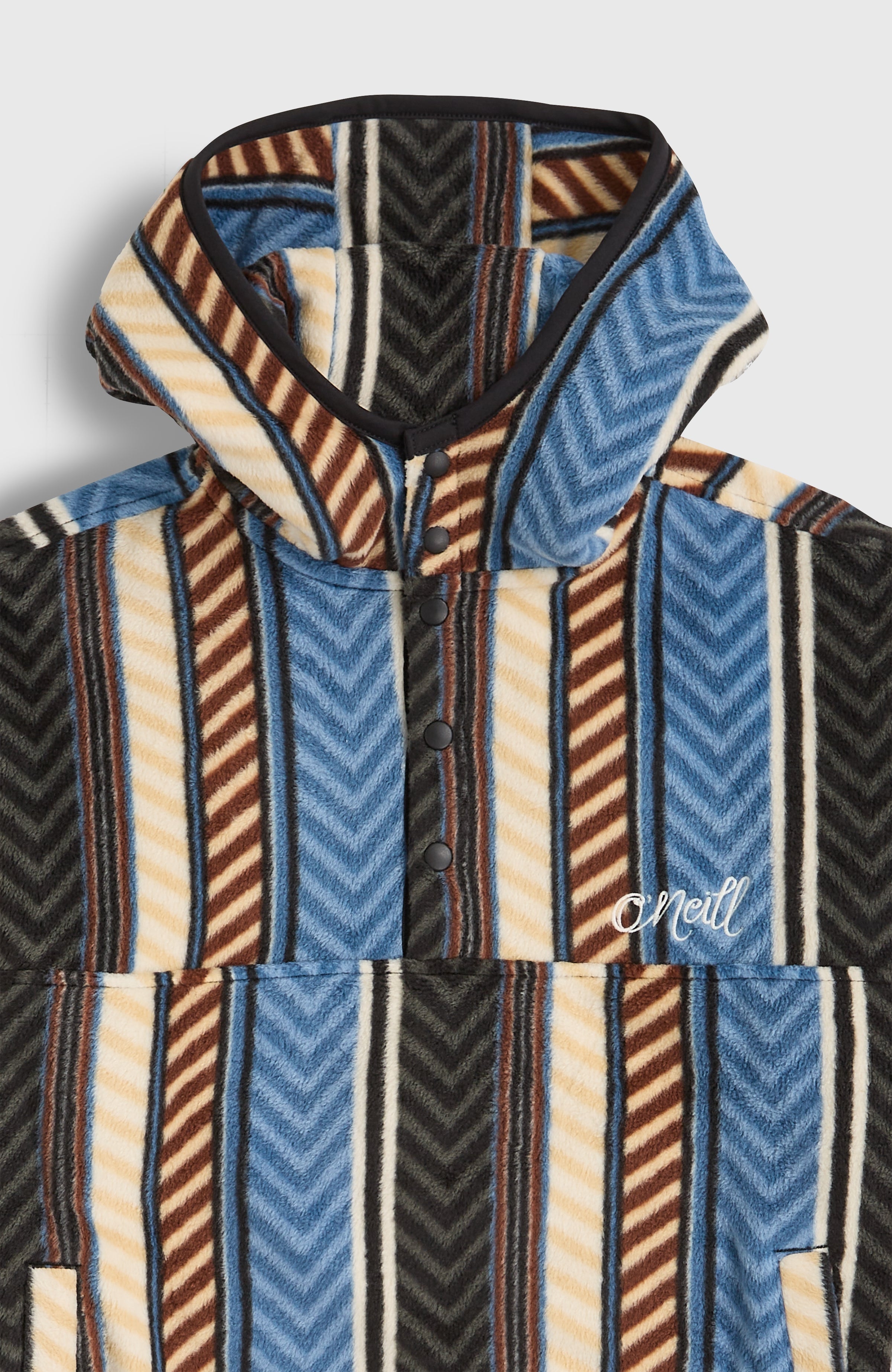 Superfleece Half-Zip Hoodie Blue Vintage O'Neill Stripe