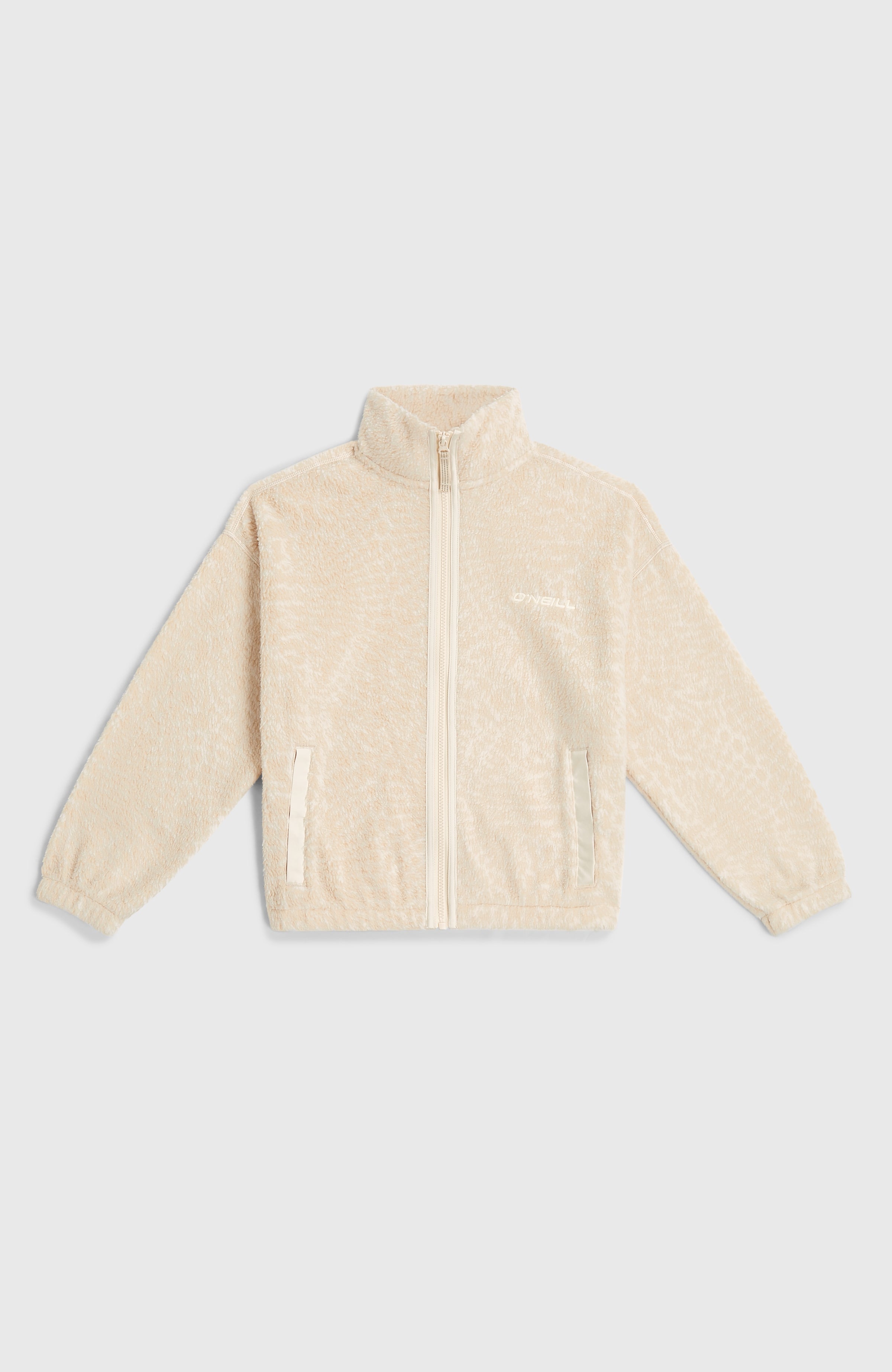 High-Pile Full-Zip Fleece Macaron Animalica