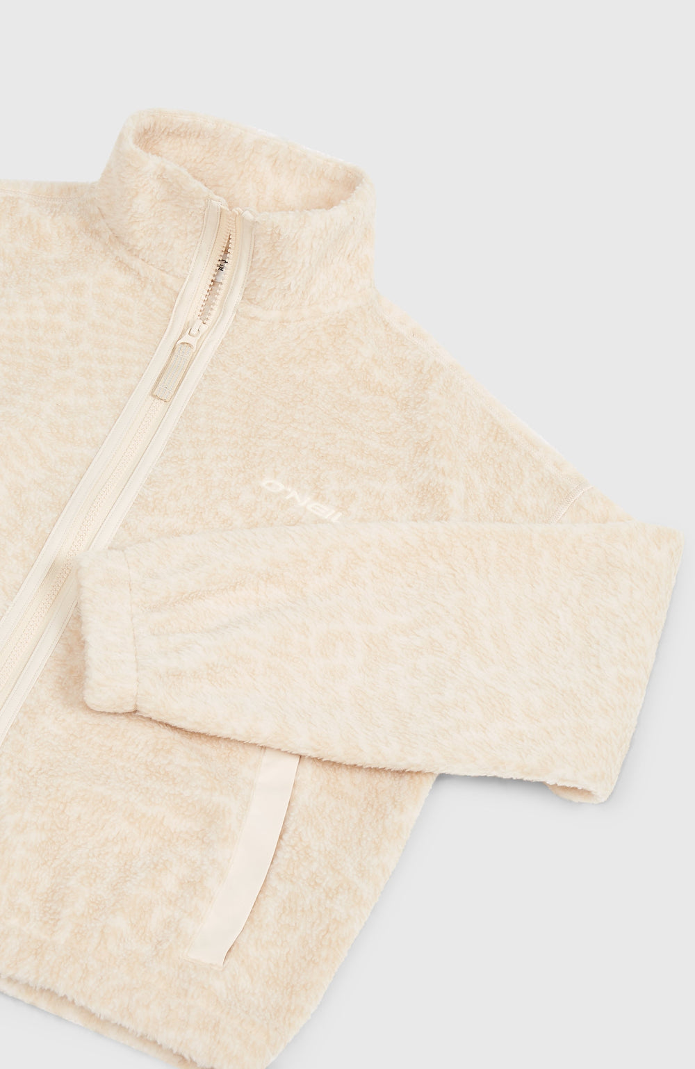 High-Pile Full-Zip Fleece Macaron Animalica