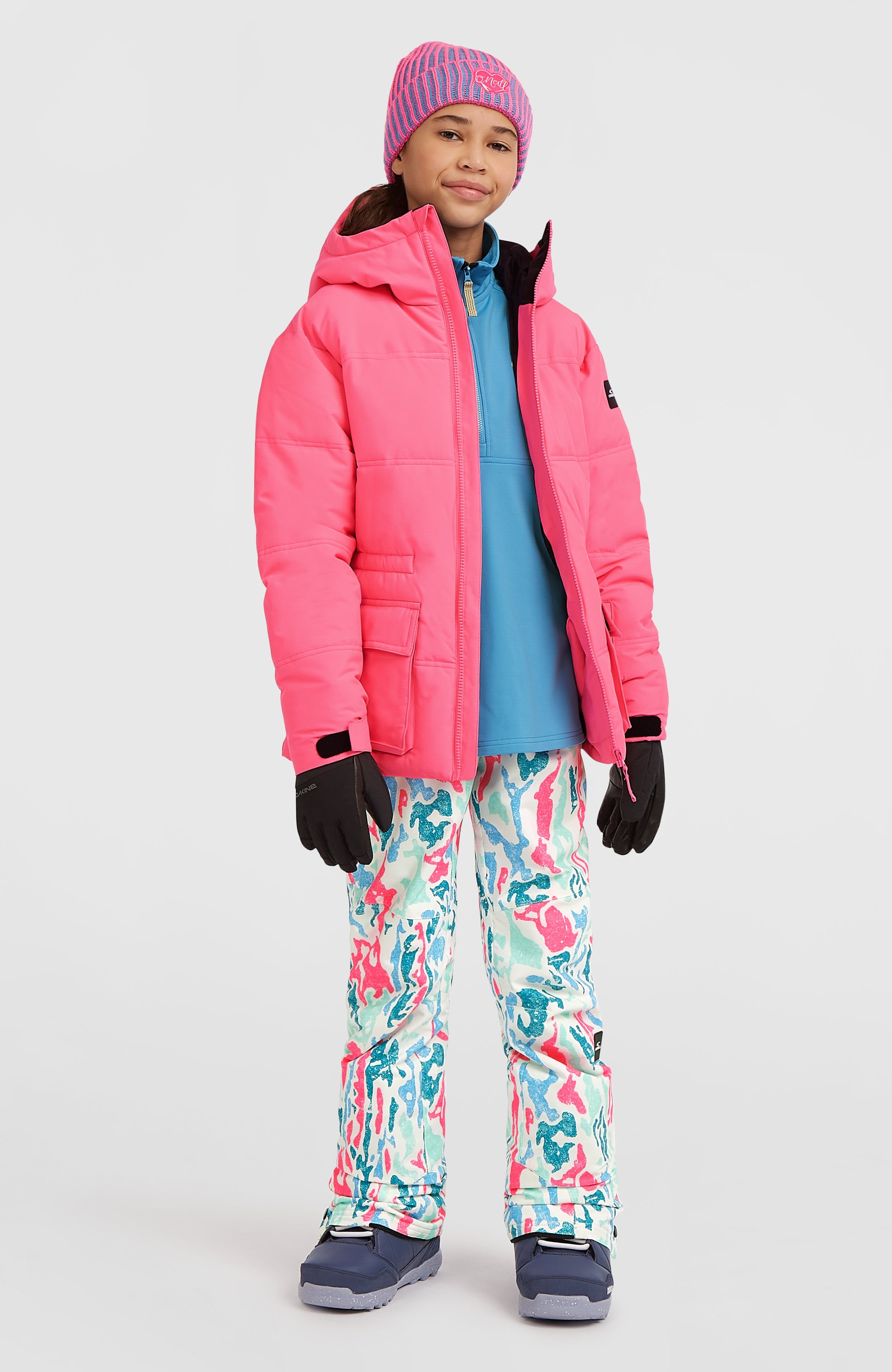 FWC'Cruz Puffer Snow Jacket Skater Pink