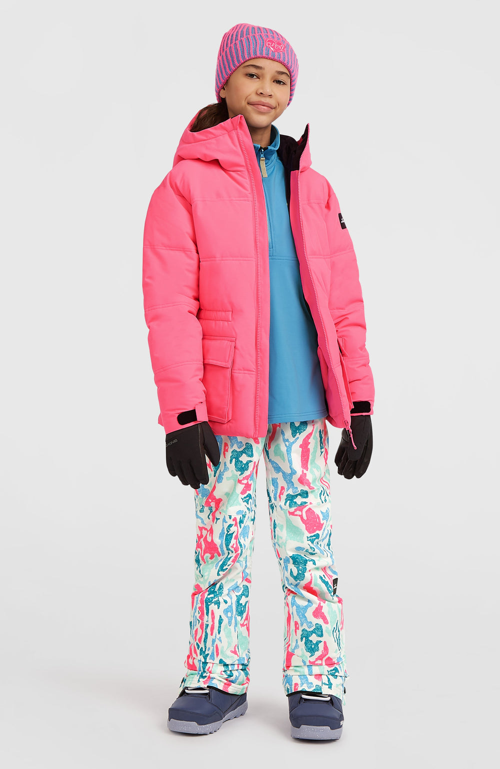FWC'Cruz Puffer Snow Jacket Skater Pink
